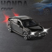 โมเดลรถ Honda Civic FC RS อัตราส่วน 1:36 สีดำ