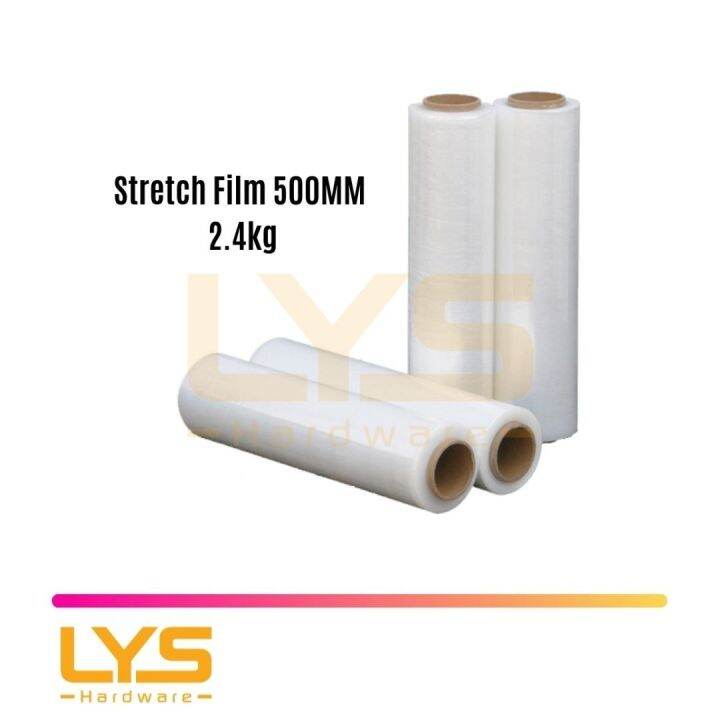 [LYShardware] [500mm x 2.2KG] Premium Quality Clear Stretch Film