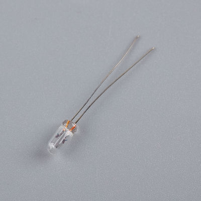 Rayua 10pcs MINI 3/4/5mm 3/6/12/24V หลอดไฟหลอดไฟ EDISON หลอดไส้ข้าว