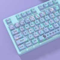 108คีย์ NICE keycaps PBT ระเหิด OEM ความสูงคีย์บอร์ด keycaps สำหรับ Cherry MX SWITCH 616468 87104108 6.25u