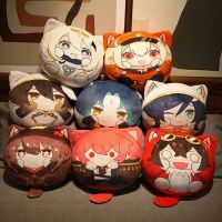 เกม Genshin ผลกระทบของเล่นตุ๊กตา Scaramouche Tartaglia Plushie ตุ๊กตาอะนิเมะ Fiugre รูปแบบการเก็บนุ่มยัดไส้สัตว์จี้ Deco