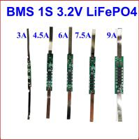 BMS 1S 3.2V สำหรับแบตลิเธียม LiFePO4 ใช้ป้องกันแบตเตอรี่ลิเธียมฟอสเฟต พิกัดกระแสไฟ 3A ถึง 9A