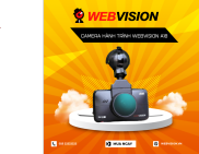 Camera hành trình Webvision A18 Ghi hình 2K siêu nét HÀNG CHÍNH HÃNG