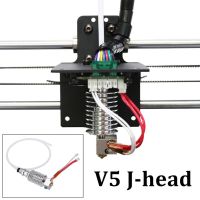 ชิ้นส่วนเครื่องพิมพ์3d V5หัวเจเครื่องพิมพ์1.75มม. เครื่องอัดหัวปลายร้อนเส้นใยเครื่องพิมพ์สำหรับ I3 Anycubic 3d Mega เครื่องพิมพ์อัดรีด