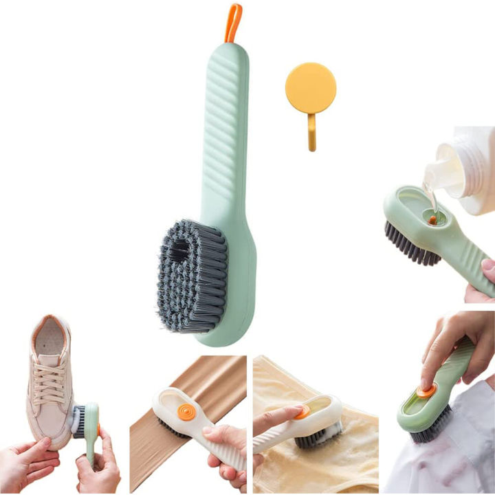 คลังสินค้าพร้อม-zir-multifunctional-soft-bristle-brush-liquid-shoe-brush-long-handle-brush-clothes-brush-shoes-and-clothes-board-brush-เครื่องมือทำความสะอาดในครัวเรือน