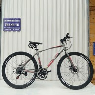 xe đạp AMANO AT100 xe đạp đường phố thể thao siêu nhẹ tặng phụ kiện 4 món thumbnail