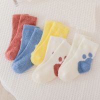 4Pair/lot new childrens socks casual boys and girls warm baby socks