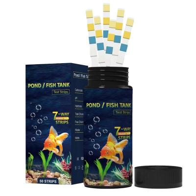 Fish Tank Test Strips 7 In 1 Quick And Accurate Pool Test Strips Fish Tank Pond Test Strips Testing Ph Alkalinity Chlorine Inspection Tools