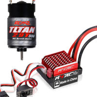 550 29T Brushed Motor 60A/360A ESC Brushed Electric Speed ​​Controller 6 V/2A สำหรับรถแข่ง RC รถออฟโรดเข้ากันได้กับ Trx-4 Trx-6 Axial