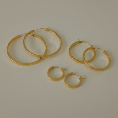 chic appeal - Basic hoop earrings