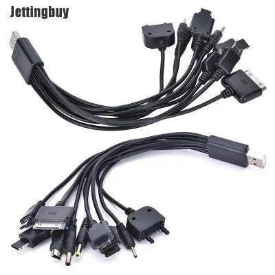 Jettingbuy Cáp Sạc USB Đa Năng 10 Trong 1 USB Dành Cho Điện Thoại Di Động