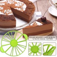 【hot】 10/12 Slices Portion Cutter Round Bread Mousse Divider Slice Baking Household Utensils