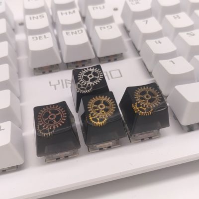Caps for Mechanical Axis Transparent Keycaps Pinion Resin Mx Custom Keycap