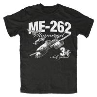 เสื้อยืดลายนักบินนักบิน262 100% พิมพ์ลายแฟชั่นจาก German Air Force Legend Ace Pilot Ace Flying ME-สำหรับฤดูร้อน