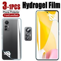 Hydrogel Film For Xiaomi 12 Lite 12x Mi 11 Lite 5G NE 11T Pro Screen Gel Protector/Back Cover Film/Lens Safety Glass Xiomi12Lite