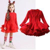 【jeansame dress】สาวคริสต์มาส Snitting Dollfull SleeveDeer พิมพ์ GirlNew Year