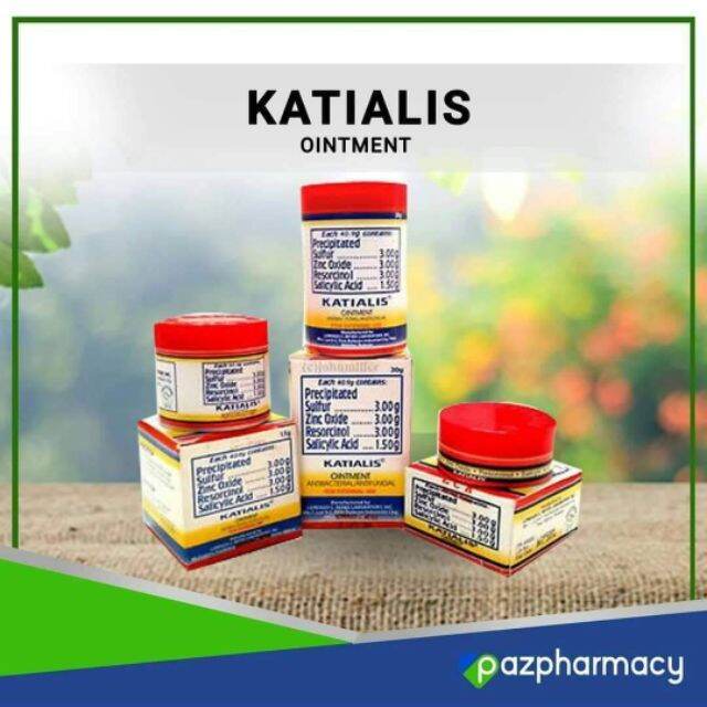 KATIALIS ANTIBACTERIAL AND FUNGAL OINTMENT 15G Lazada