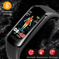 ✆ 2023 New Blood Sugar Smart Watch Men ECG PPG Heart Rate Blood Pressure Sport Fitness Bracelet Smartwatch Women Glucometer Watch