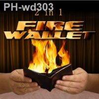 America 2 In 1 Fire Wallet - Black By China MagicStage Magic TricksIllusionsStreet MagicFunnyJoke