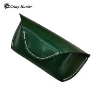 Best Quality Leather Luxury Glasses Case Sunglasse Holder with Belt Loop