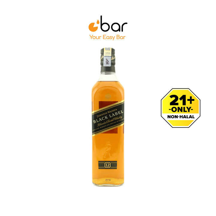 Johnnie Walker Black Label Scotch Whisky (750ml) Lazada