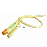 3 Way บอลลูนเดี่ยว Latex Foley Catheter ซิลิโคนเคลือบฆ่าเชื้อ Urethral Catheter เพศชายปัสสาวะ Catheter 10Pcs ฟรีเรือ