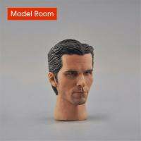 1/6ฮีโร่ค้างคาว Christian Bale Head Sculpt รูปแกะสลัก Fit 12 "ตุ๊กตาหุ่นแอคชั่นทหารชาย