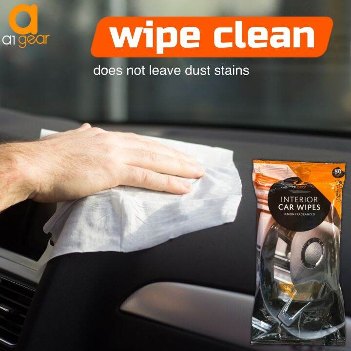 ทิชชู่เปียก-50-แผ่น-cleaning-wipes-ผ้าเช็ดรถ-ผ้าเช็ดทำความสะอาดเบาะหนัง-ผ้าเช็ดเบาะในรถยนต์-ผ้าเช็ดหนัง-ผ้าเช็ดโซฟา