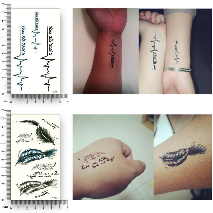 12pcsset-fake-tattoo-temporary-tattoos-stickers-water-transfer-sticker-butterfly-feather-wing-diamond-pattern-for-women-men