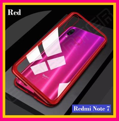 เคสใช้สำหรับ Xiaomi Redmi Note 7 เคสเสียวหมี่ เคสเสียวมี่ สินค้าพร้อมจัดส่ง เคสแม่เหล็ก เคสประกบ360 Magnetic Case 360 degree เคส Redmi Note7