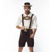 、’】【= Woman Kids Boys Men Oktoberfest Costume Traditional Couple German Bavarian Beer Outfit Cosplay Halloween Carnival Festival Party