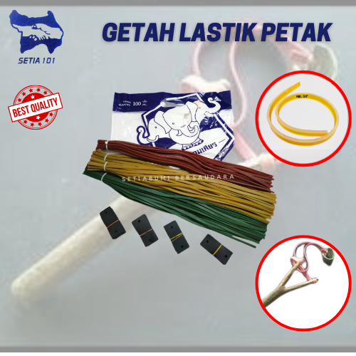 TALI GETAH LASTIK PETAK TAHAN LASAK | Lazada