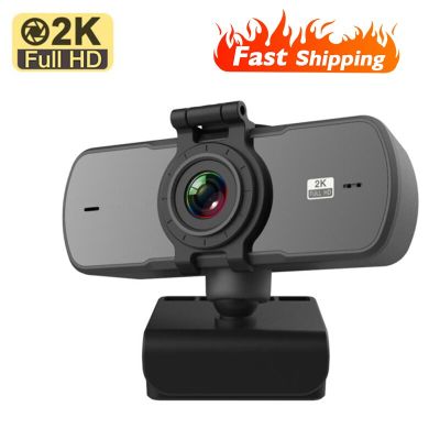 ZZOOI 2K 1080P Webcam Full HD Web Camera Autofocus With Microphone USB Web Cam For PC Computer Laptop Desktop YouTube Webcamera