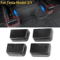 ✶✲ Rear Seat Slide Rail Soft Rubber Plug Protection for Tesla Model 3 Model Y 2023 Car Interior Function Accessories