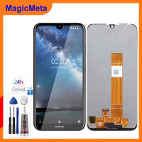 หน้าจอหน้าจอสัมผัสแสดงผลพร้อมเครื่องมือฟรี,หน้าจอ LCD ดั้งเดิมสำหรับ Nokia 2.2หน้าจอ LCD เครื่องอ่านพิกัดแทนการประกอบสำหรับ Nokia 2.2 TA-1183 TA-1179 TA-1191 TA-1188