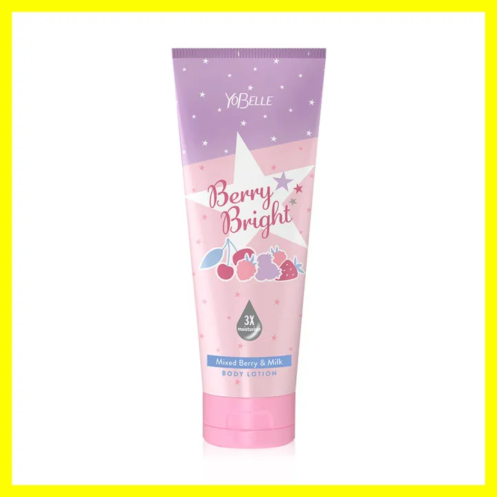 yobelle-berry-bright-mixed-berry-milk-body-lotion-200ml-โยเบล-โลชั่นบำรุงผิวกาย-เพื่อผิวกระจ่างใส-แลดูสุขภาพดี