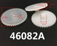 46082A 0.5M Double-Deck เกียร์โมดูลัส 0.5 46 ฟัน + 8 ฟันเกียร์พลาสติกล้อของเล่นอุปกรณ์เสริม 10 ชิ้น/ล็อต-aerwererwess