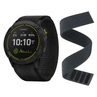 （Bar watchband） สายสายนาฬิกาข้อมือตะขอและห่วง26มม. 22มม. สำหรับ Garmin เอ็นดูโร่อะไหล่สายรัดข้อมือ Fenix 6 6X โปร5X พลัส/TACTIX เดลต้า/MK2i สายผ้าไนลอน