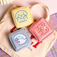 Qqmall Kawaii กระเป๋าใส่เหรียญกระเป๋าเครื่องสําอางลายการ์ตูนน่ารักกันน้ําหลากสี