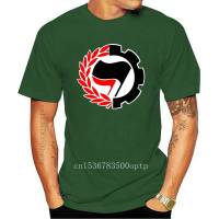 Mens Clothes ANTIFASCHISTISCHE AKTION Left Antifa Antifascism Antifascist Mens T Shirt Male Brand Teeshirt Men Summer Cotton T S