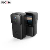 SJCAM C200 4K Mini WiFi กล้องแอคชั่นแคมเมรา1.28นิ้วหน้าจอ IPS 5M กันน้ำ6แกนแกน Anti-Shake รองรับการจดจำใบหน้าการมองเห็นได้ในเวลากลางคืน Built-In แบตเตอรี่แบบชาร์จไฟได้ Vlog Studio