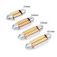 10Pcs ไฟ LED รถ6500K หลอดไฟ180 Lumen ในร่มแผนที่โดมไฟ31มม.36มม.39มม.41มม. Dash ไฟ Festoon รถ