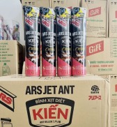 BÌNH XỊT CHUYÊN DÙNG CHO VIỆC DIỆT KIẾN ARS JET ANT 500ML 2 VÒI XỊT HƯƠNG