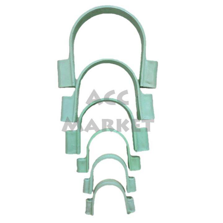 Klem Pipa Pvc Pcs Inch Pralon Peralon Clamp Hanger Lazada Indonesia