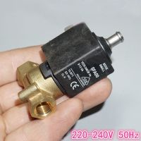 【LZ】❃  1pc máquina de café válvula solenóide ac 220v interface g1/8 normalmente aberto tipo solenoide de alta temperatura e vapor de alta pressão