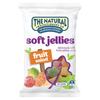 เดอะ เนเชอรัล คอนเฟคชั่นเนอรี่ เยลลี่นิ่มรสผลไม้ 220 กรัม - Soft Fruity Jellies 220g The Natural Confectionary brand