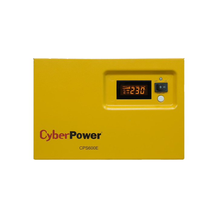 cyberpower-eps-cps600e-600va-420watts-เครื่องสำรองไฟฟ้าฉุกเฉิน-ของแท้-ประกันศูนย์-2ปี