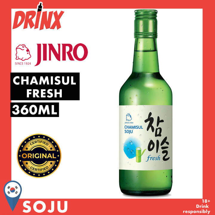 Jinro Chamisul Soju Fresh 360ml | Lazada PH