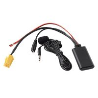 Car Audio Adapter Car Radio 6Pin Mini ISO AUX in Microphone Cable for Fiat Bravo Panda Punto