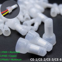 50Pcs Wire Terminal CE-1 CE-2 CE-5 CE-8ไนลอนสายความดัน Splice สายสัญญาณเสียงรถยนต์ End ปิด Caps Crimp Splice Connectors